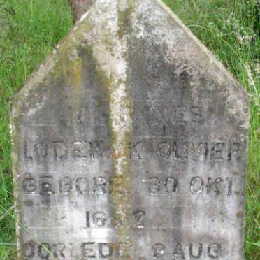 OLIVIER Johannes Lodewyk 1892-1960