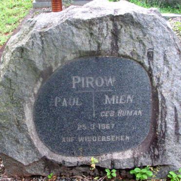 PIROW Paul -1967 &amp; Mien HUMAN -1967