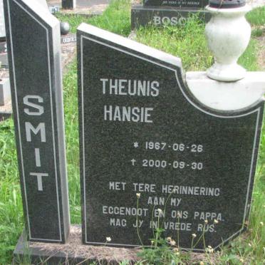 SMIT Theunis Hansie 1967-2000