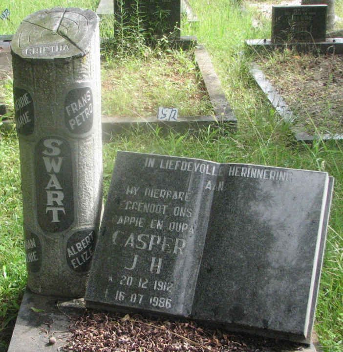 SWART Casper J.H. 1912-1986