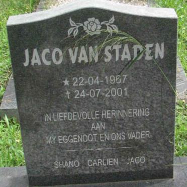 STADEN Jaco, van 1967-2001
