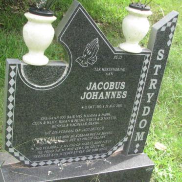 STRYDOM Jacobus Johannes 1980-2000