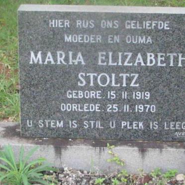 STOLTZ Maria Elizabeth 1919-1970