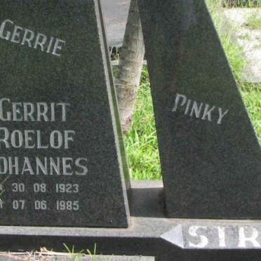 STRYDOM Gerrit Roelof Johannes 1923-1985 &amp; Anna Johanna Catharina FOUCHE 1927-