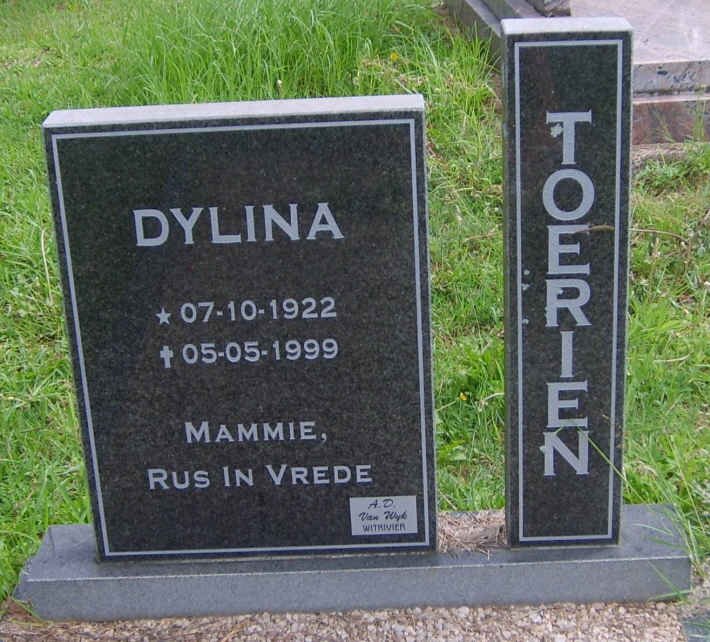TOERIEN Dylina 1922-1999