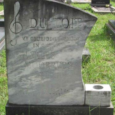 TOIT Charles Moorrees, du 1??2-1981