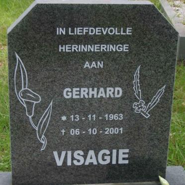 VISAGIE Gerhard 1963-2001
