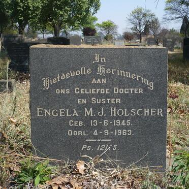 HOLSCHER Engela M.J. 1945-1963