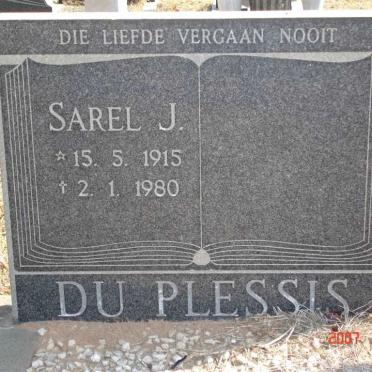 PLESSIS Sarel J., du 1915-1980