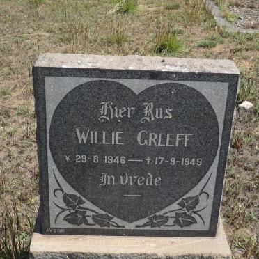 GREEFF Willie 1946-1949