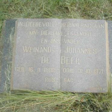 BEER Weinand Johannes, de 1918-1971