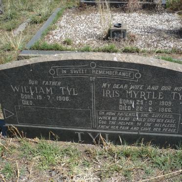 TYL William 1906- &amp; Iris Myrtle 1909-1966