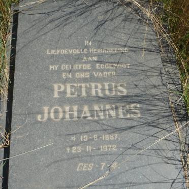 ? Petrus Johannes 1887-1972