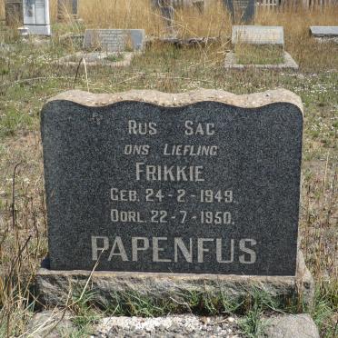 PAPENFUS Frikkie1949-1950