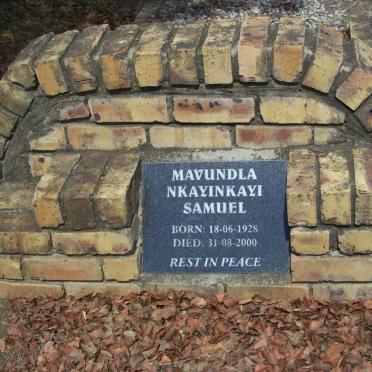 MAVUNDLA Nkayinkayi Samuel 1928-2000