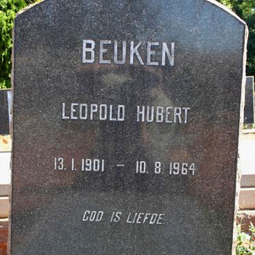 BEUKEN Leopold Hubert 1901-1964