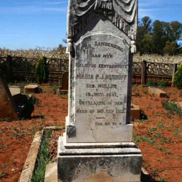 BOSHOFF Maria P.J. nee MULLER 1887-1912