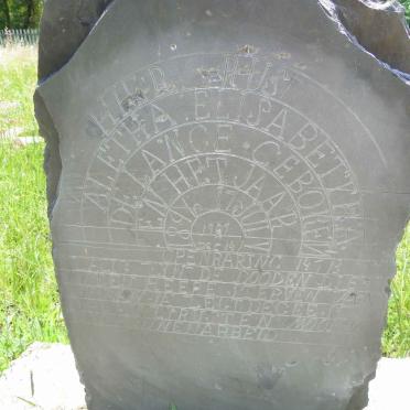 LANGE Aletha Elisabetha, de 1896-1901