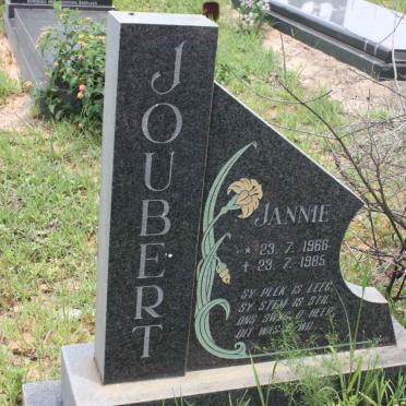 JOUBERT Jannie 1966-1985