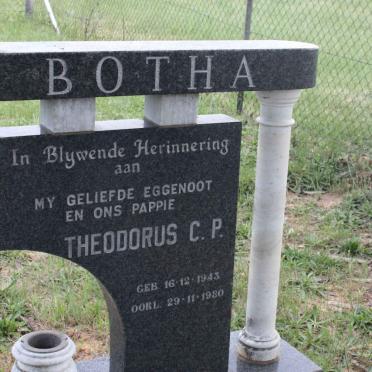 BOTHA Theodorus C.P. 1943-1980