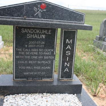 MASINA Sanokuhle Shaun 2007-2007