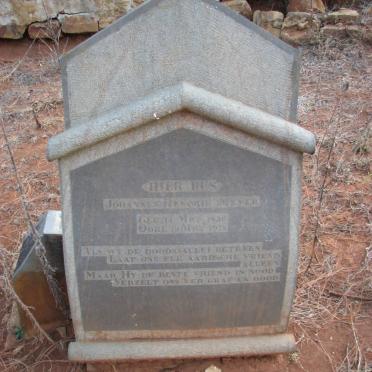 MEYER Johannes Hendrik 1836-1928