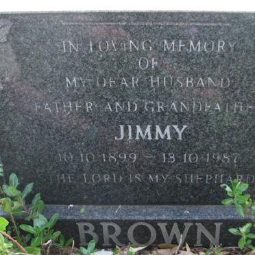 BROWN Jimmy 1899-1987