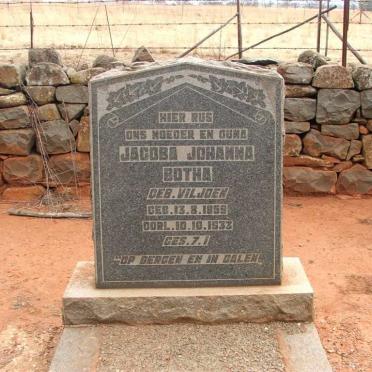 BOTHA Jacoba Johanna nee VILJOEN 1859-1933