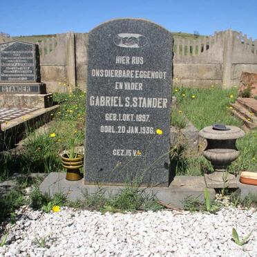 STANDER Gabriel S. 1897-1936 &amp; Jakkie MINNAAR 1903-1981