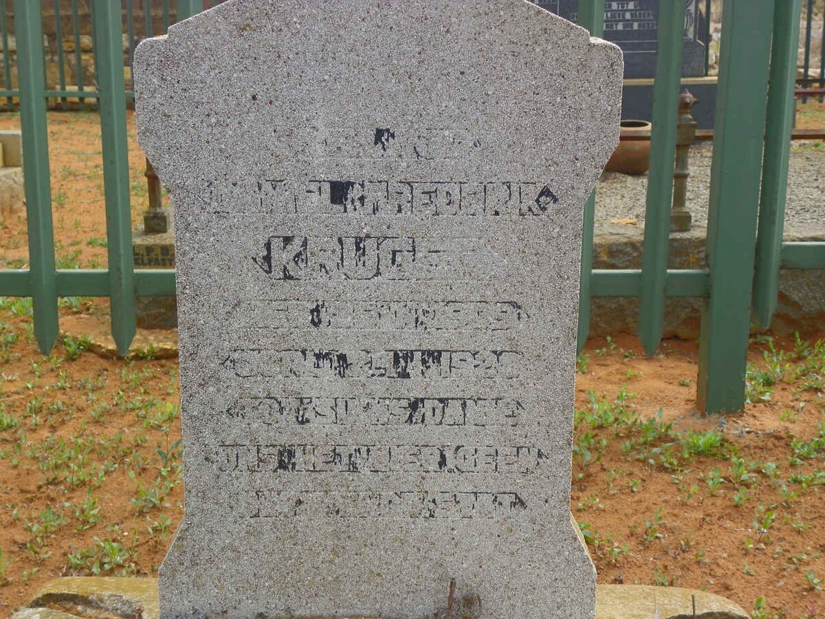 KRUGER Daniel Frederik 1909-1922