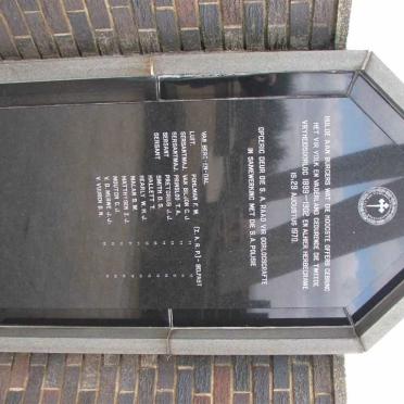 14. Gedenkplaat / Memorial plaque_2  - ZARP