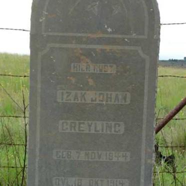 GREYLING Izak Johan 1844-1914