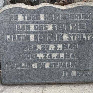 STOLTZ Jacob Hendrik 1949-1949