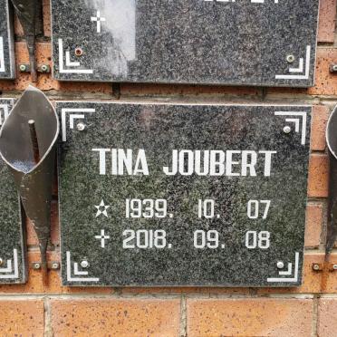 JOUBERT Tina 1939-2018