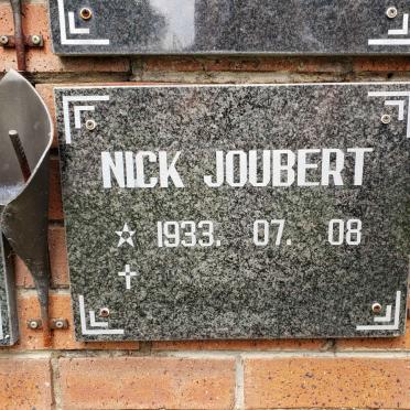 JOUBERT Nick 1933-