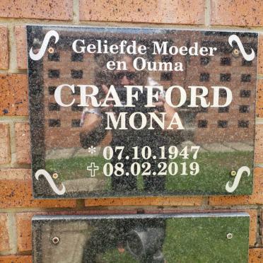 CRAFFORD Mona 1947-2019