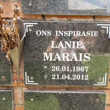 MARAIS Lanie 1967-2012