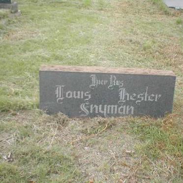 SNYMAN Louis Hester