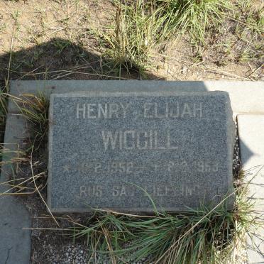 WIGGIL Henry Elijah 1952-1953