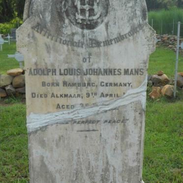 MANS Adolph Louis Johannes