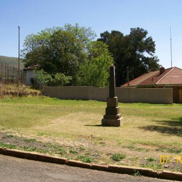 Mpumalanga, WATERVAL BOVEN,  War Memorial