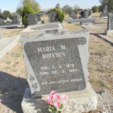 BOOYSEN Maria M. 1878-1964
