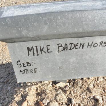 BADENHORST Mike