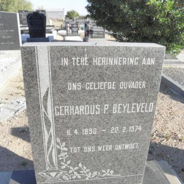 BEYLEVELD Gerhardus P. 1890-1974