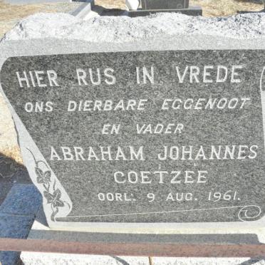 COETZEE Abraham Johannes -1961