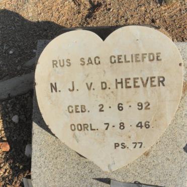 HEEVER N.J., v.d. 1892-1946