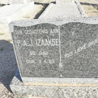 IZAAKSE P.A.J. -1963