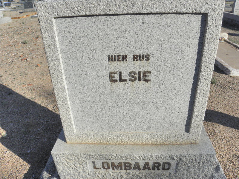LOMBAARD Elsie