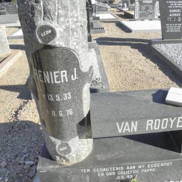 ROOYEN Renier J., van 1933-1976