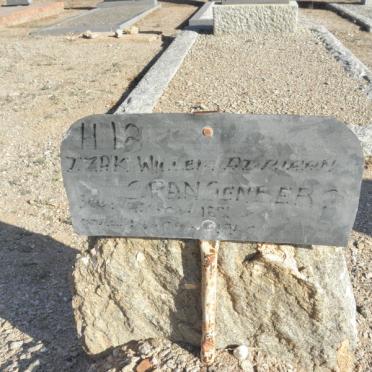 SPANGENBERG Izak Willem Adriaan 1881-195?